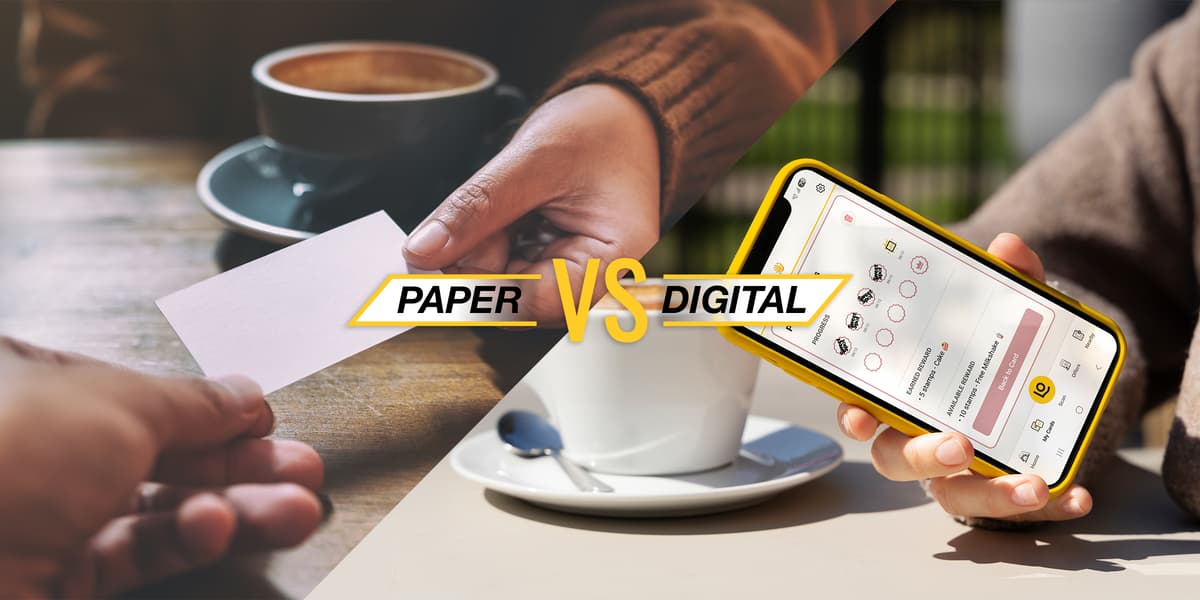 Digital vs Paper Loyalty Cards: The Complete UK Business Guide